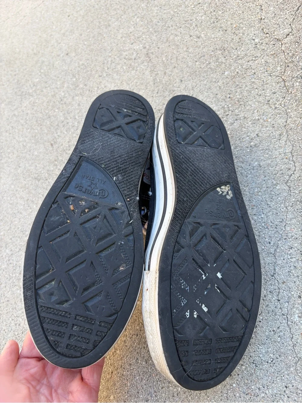 Converse Kids Black High-Top Sneakers with White Soles